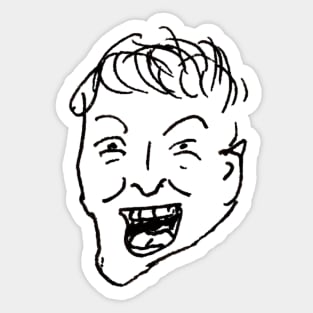 joe lycett – smile 1 Sticker